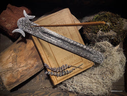 Silver Triple Moon Incense Burner