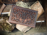 Handcarved Goddess of Earth Wood Box