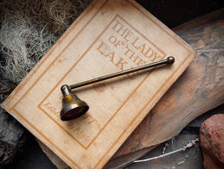 Antique Brass Candle Snuffer