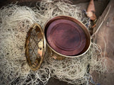 Brass Triple Moon Charcoal Incense Burner