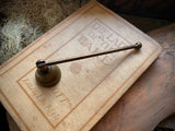 Antique Brass Candle Snuffer