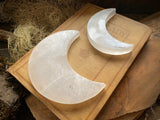 Gorgeous Selenite Crescent Moon Crystal