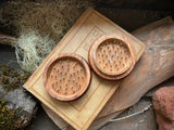Triple Moon Goddess Wooden Herb GRINDER