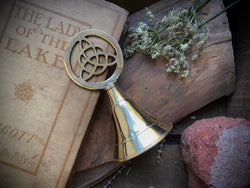 Brass Triquetra Altar Bell
