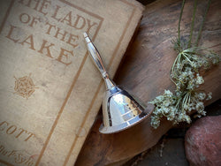 Silver Plated Goddess Altar Bell | Triple Moon