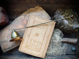 Large Antique Brass Candle Snuffer