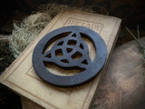 Triquetra Altar Plate Wood