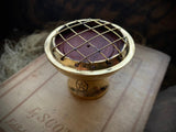 Brass Pentacle Charcoal Incense Burner