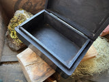 Black TRIQUETRA Wood Spell Box