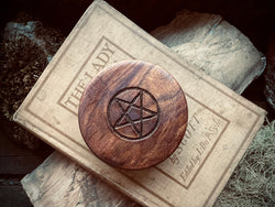Pentacle Wooden Herb GRINDER