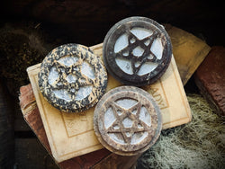 Stone Pentacle Altar Plate | 17