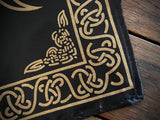 Triple Moon Altar Cloth Satin 21x21