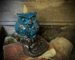 Owl Backflow Incense Cone Burner