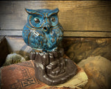 Owl Backflow Incense Cone Burner